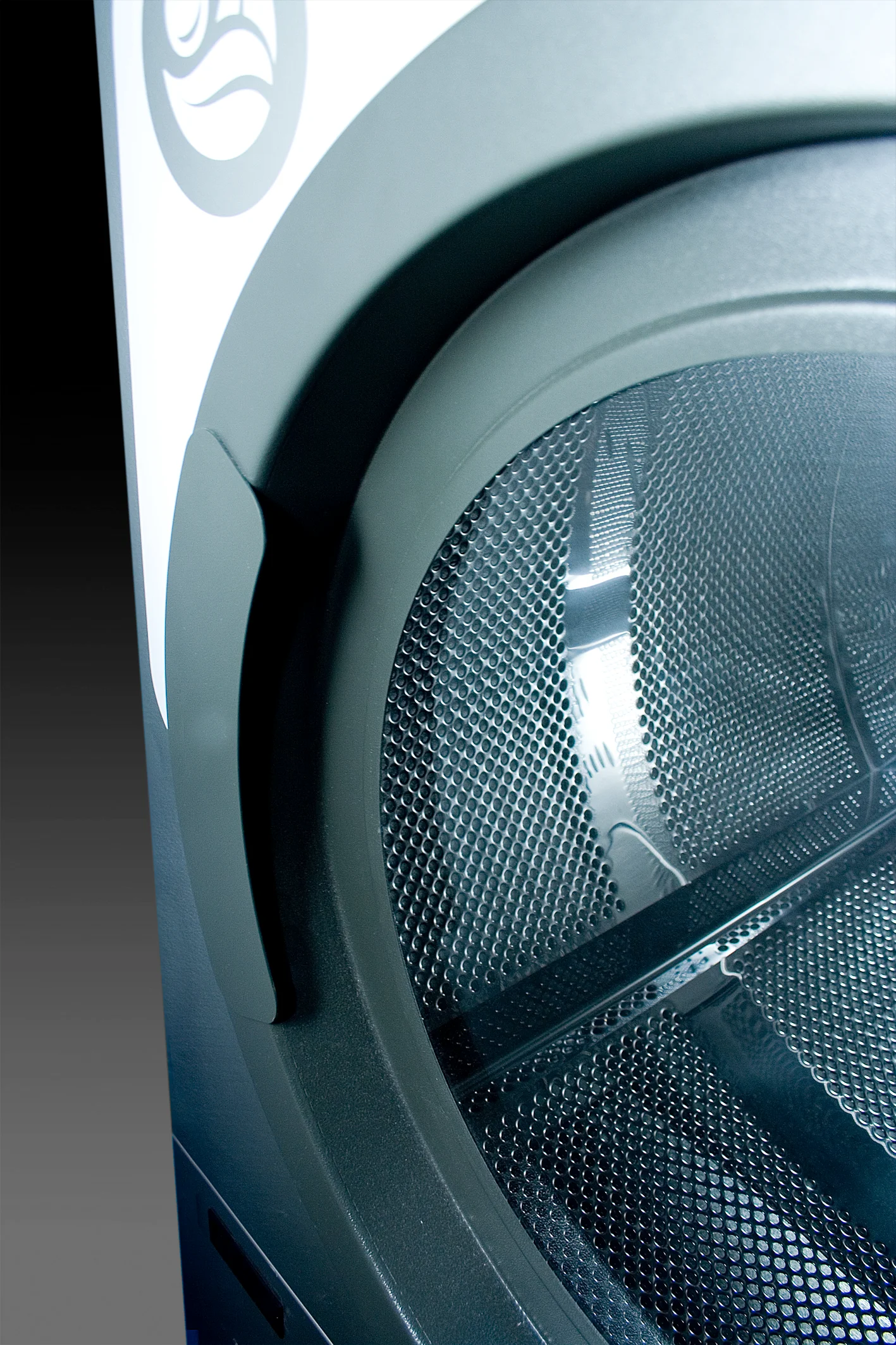 Drum not resting on support wheels. Smoother, quieter rotation and reduced maintenance.