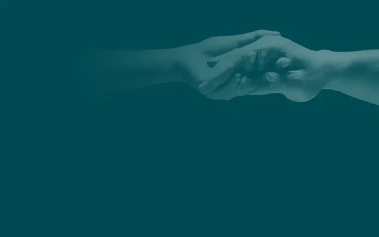 Hands symbolizing support and commitment representing Girbau Foundation’s social, cultural and environmental projects.