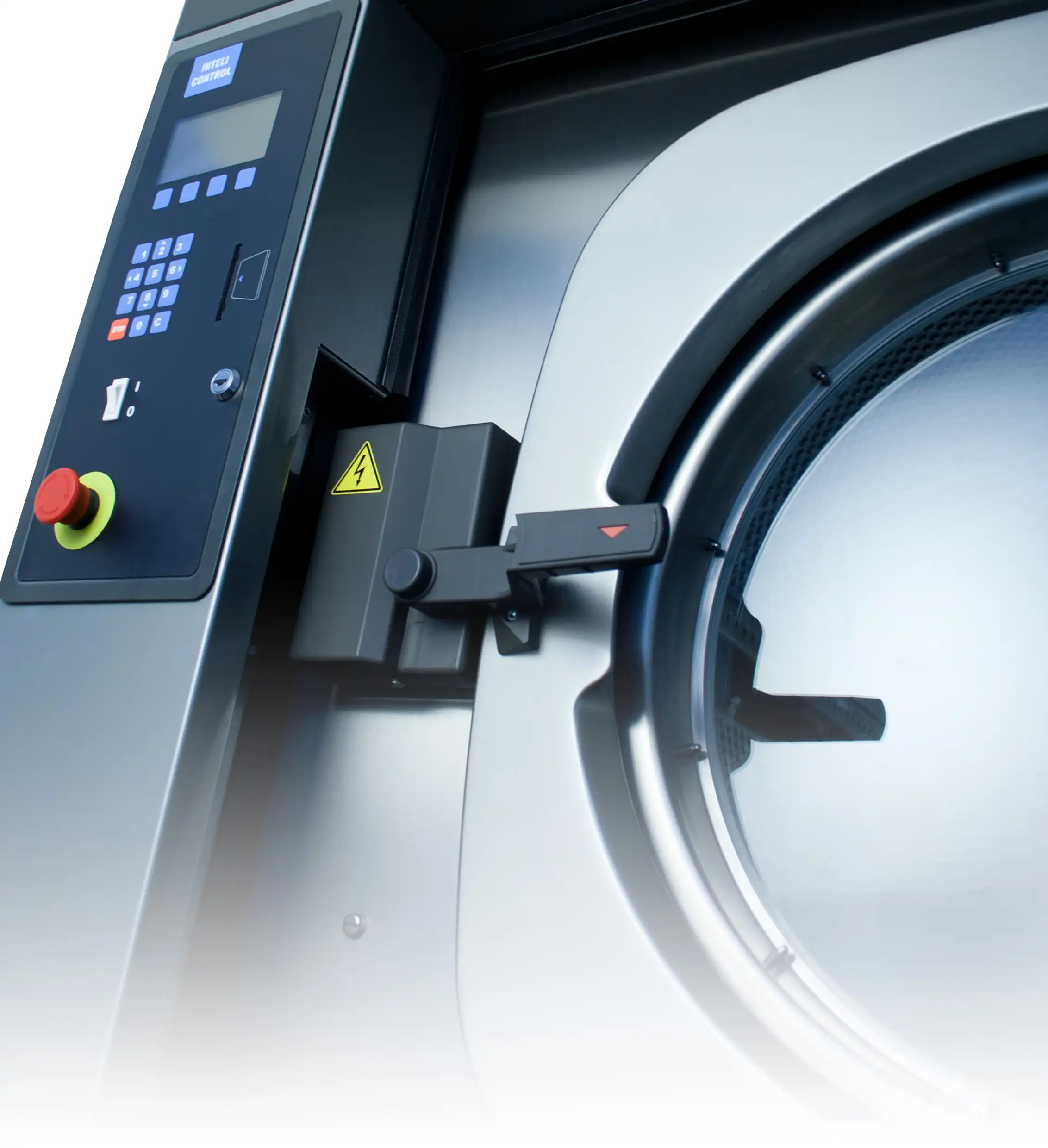 Caretouch drum, stainless steel drum to prevent corrosion and with a smooth surface to ensure garment care.