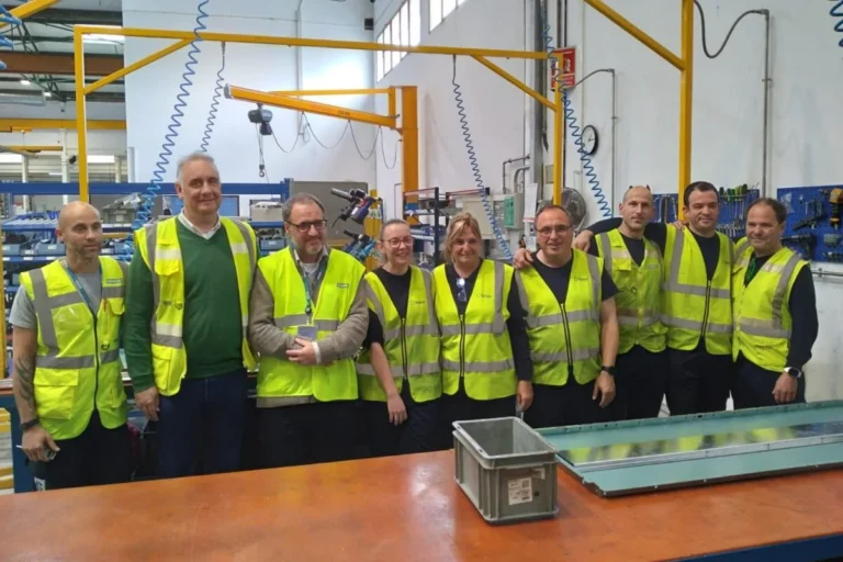 Girbau and TAC Osona team at the Vic workplace enclave promoting inclusive employment for people with functional diversity.