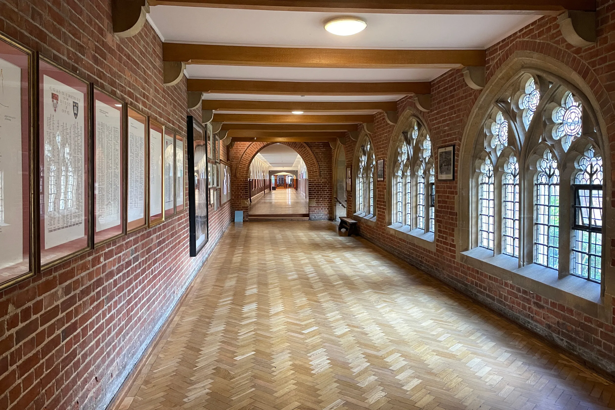 School hallway