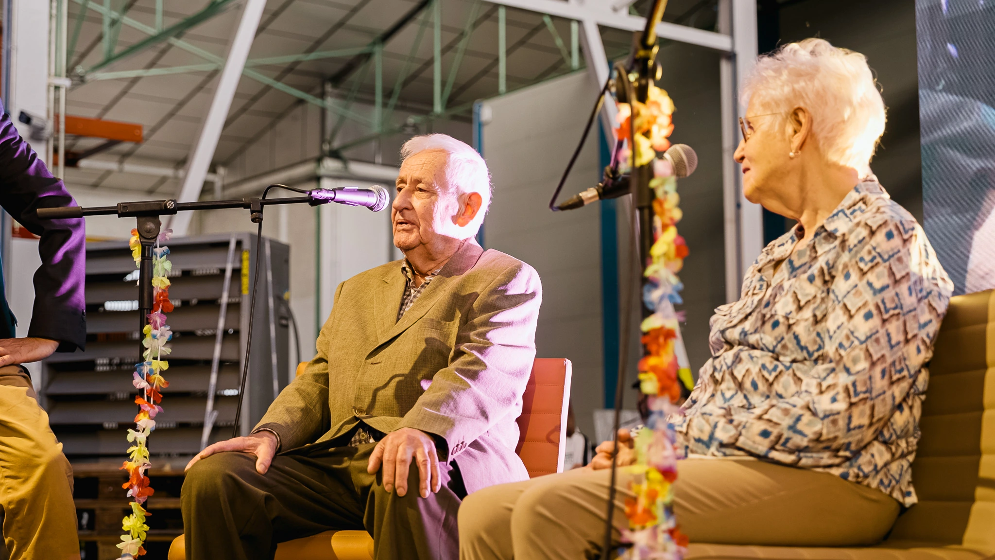 Parlament de'n Toni Girbau durant la celebració de 105 aniversari