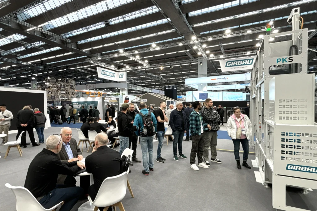 Girbau presentó en Texcare Frankfurt 2024 sus soluciones 360º para una lavandería profesional y sostenible