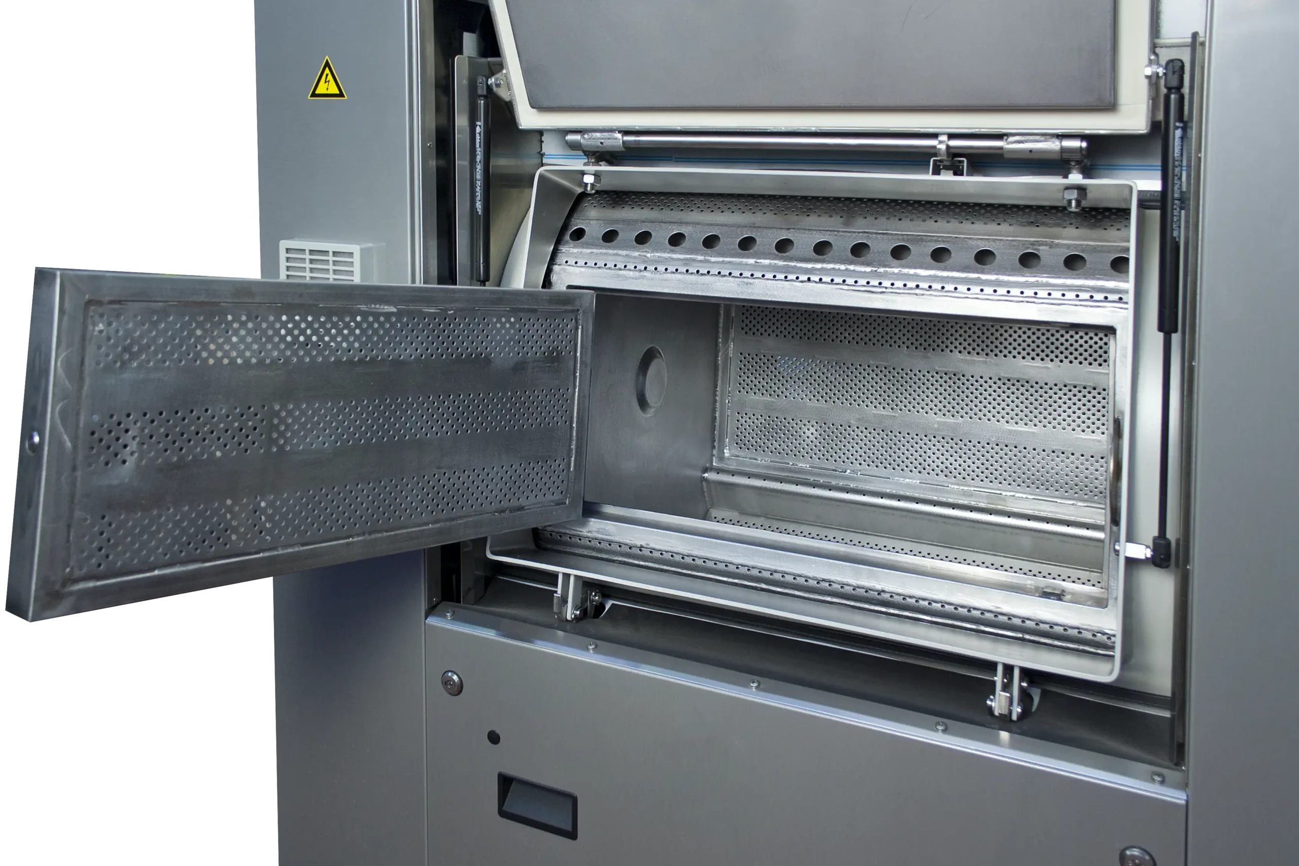 Tambours en acier inoxydable durable.