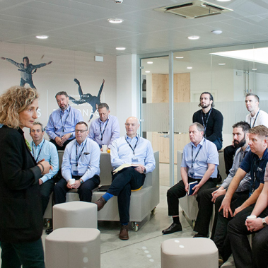 Lancement de LAB, la plateforme d’innovation ouverte du groupe, et inauguration du Company Experience Center.