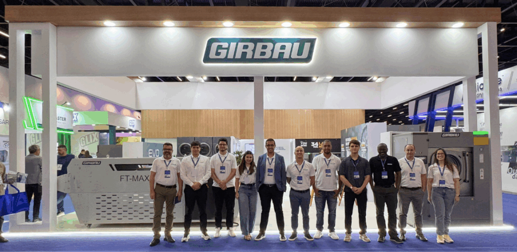 Girbau apresenta na Lavtech 2025 soluções completas para lavanderias profissionais e de autosserviço