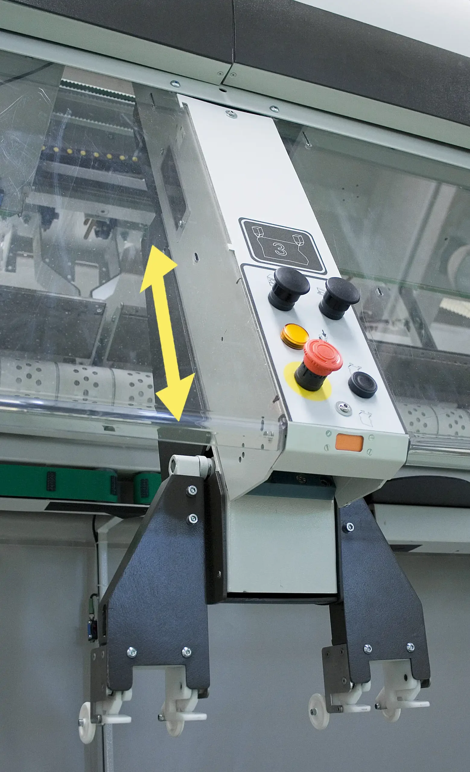 Adjustable height and advanced ergonomics at each station