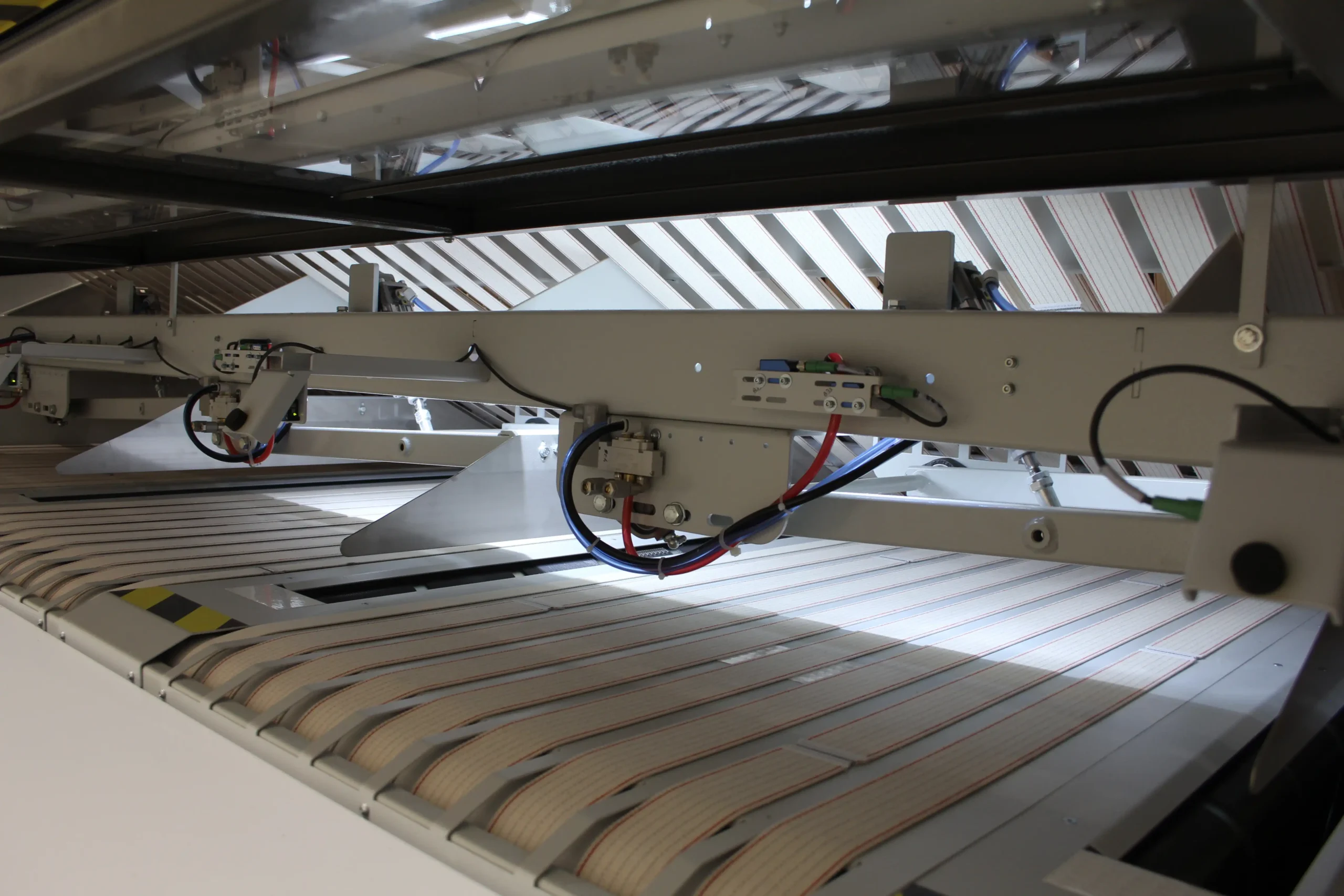 Up to 3 configurable longitudinal folds and 3 cross folds