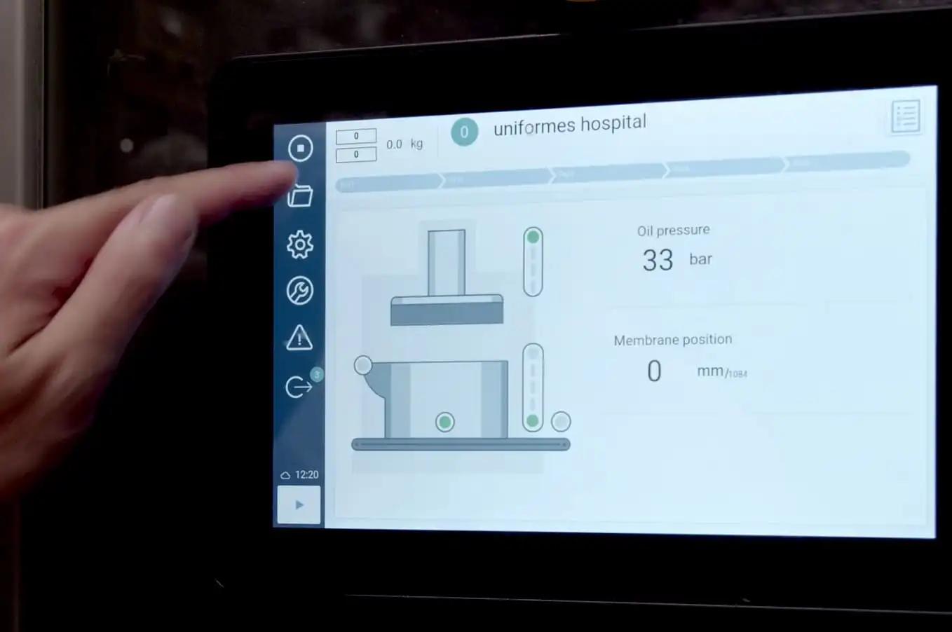 Programmable cycles from 90 to 120 seconds for greater productivity