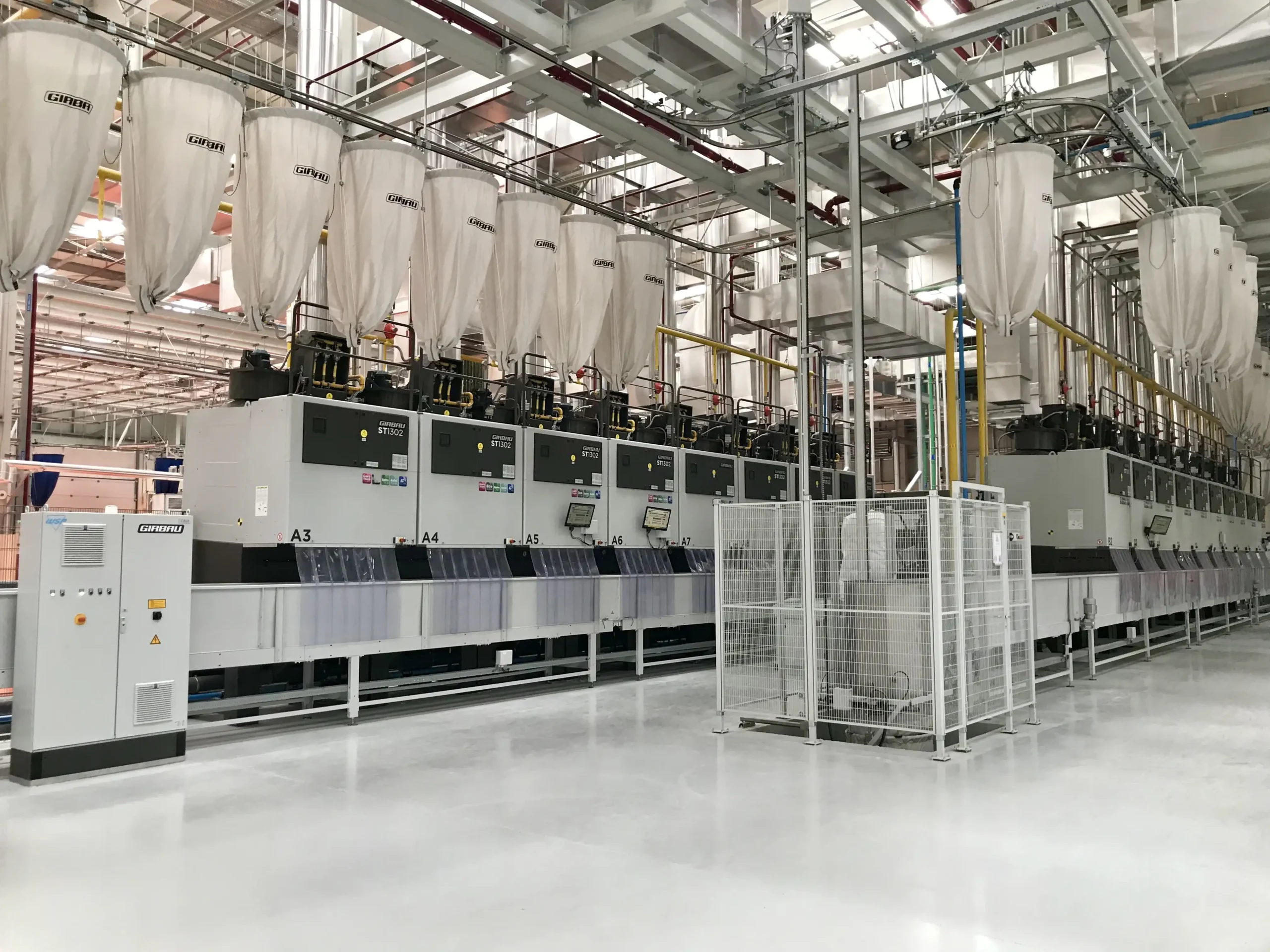 Gas, steam or thermal oil heating options