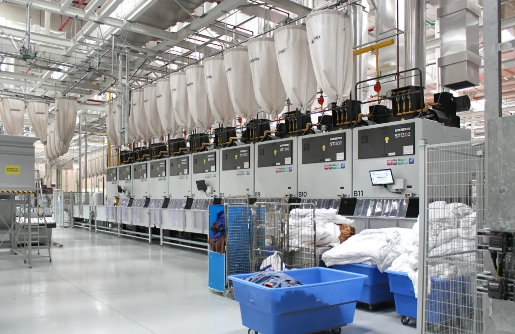 What is needed to have good equipment in a laundry?