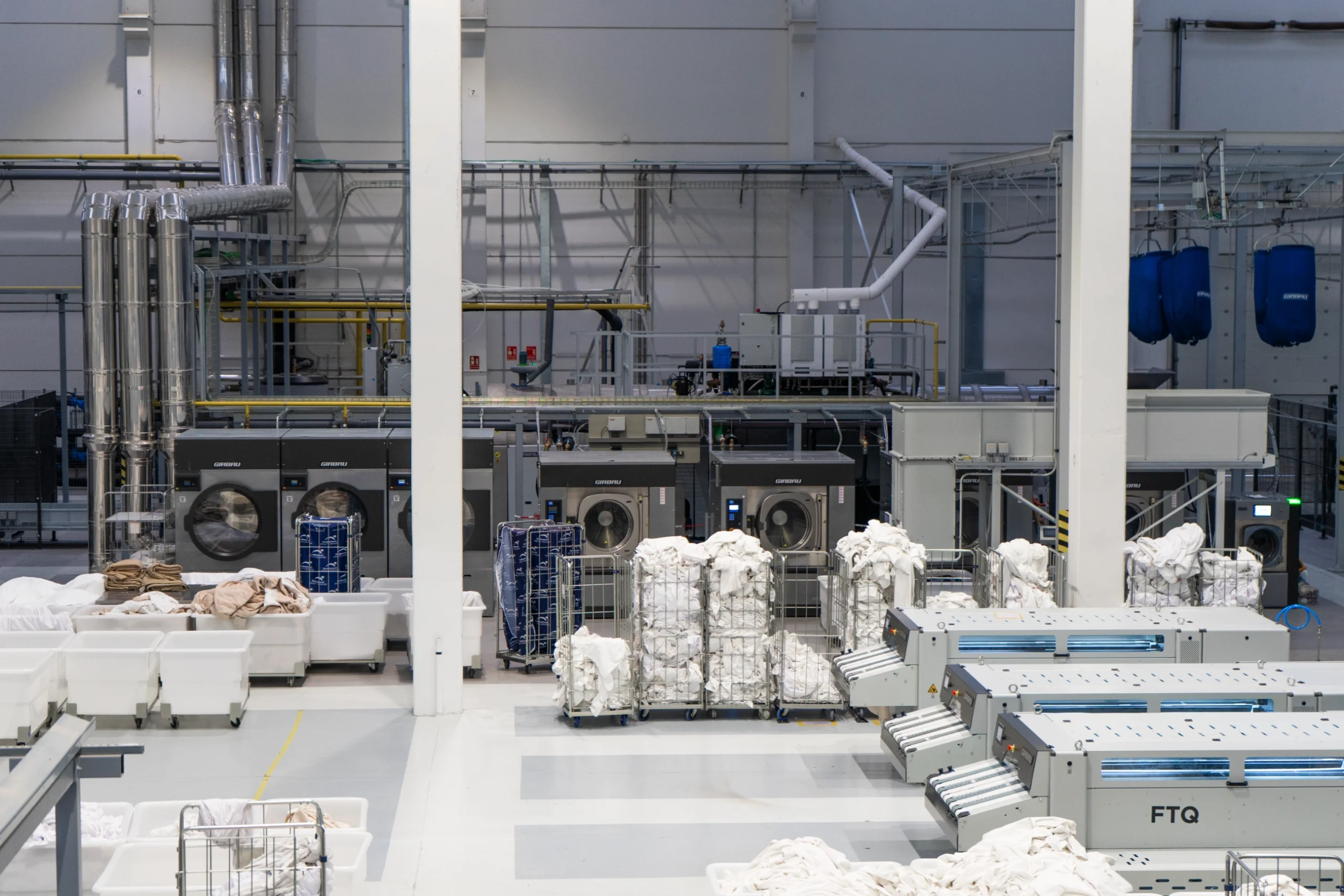 PortAventura World boosts its operational efficiency with a sustainable industrial laundry developed by Girbau