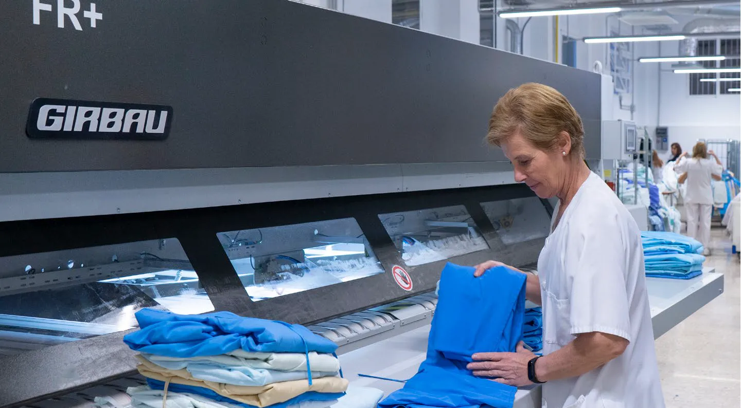 Refit of the laundry at the Hospital Clínico in Zaragoza