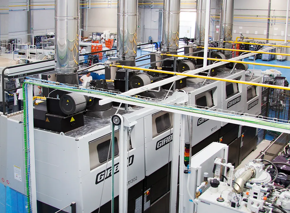 Industrial laundry Medina Sidonia: When customers grow with Girbau