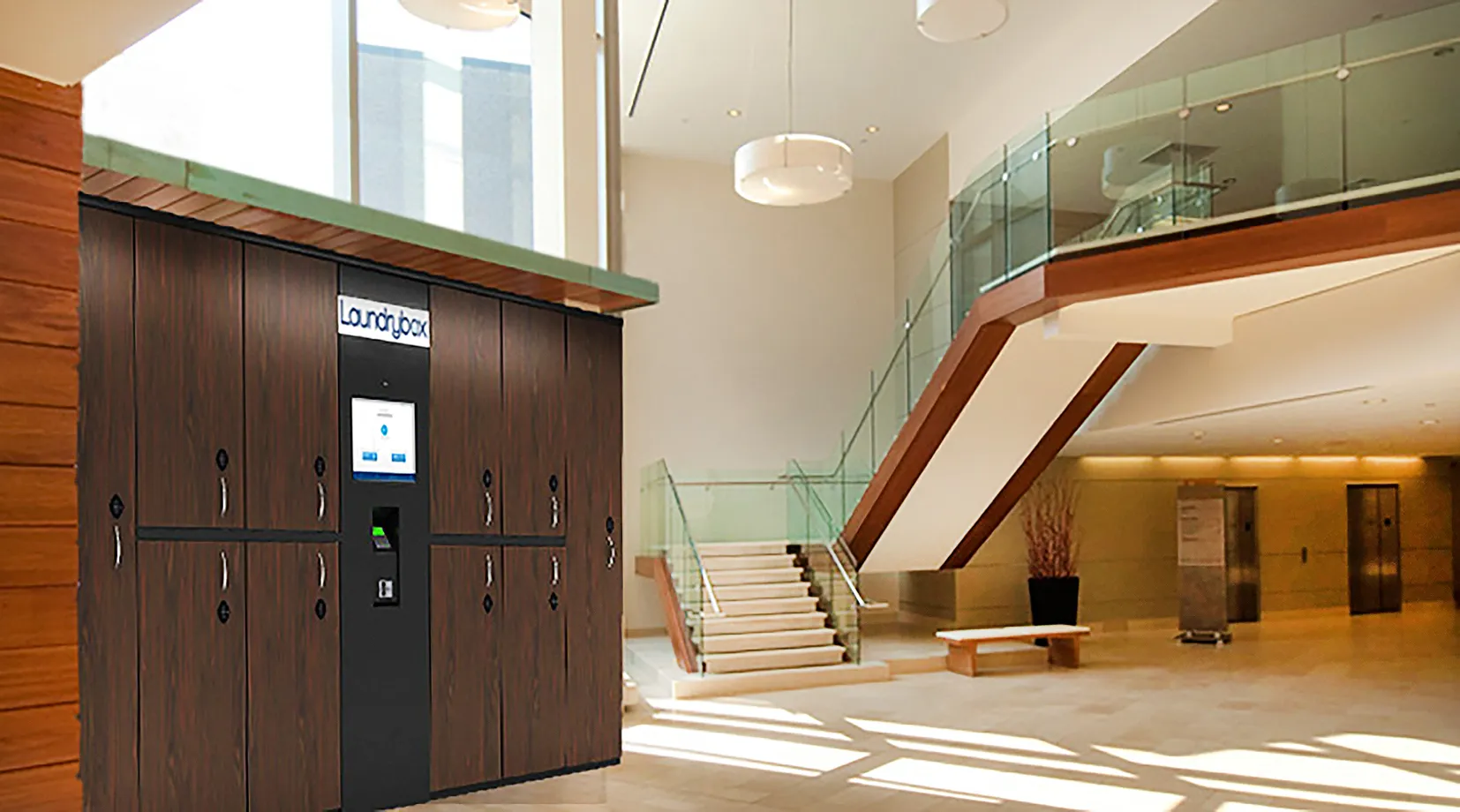 Laundrybox, lockers with a laundry service in Dubai
